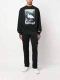 Heron Preston Censored-print crew-neck sweatshirt