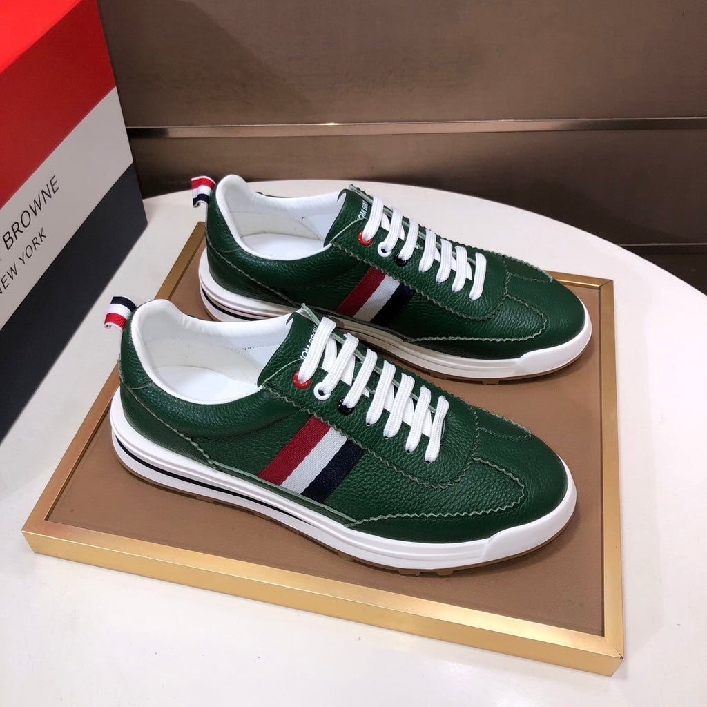 Full-Grain Leather Sneaker — Breathable Premium Sole