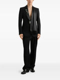Dolce & Gabbana shawl-lapels fringed-detail blazer