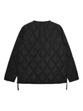 Taion V-neck quilted jacket