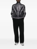 adidas stripe-detail zip-fastening jacket