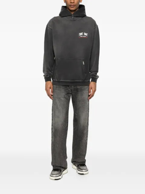 Represent 24 Hour Service graphic-print hoodie