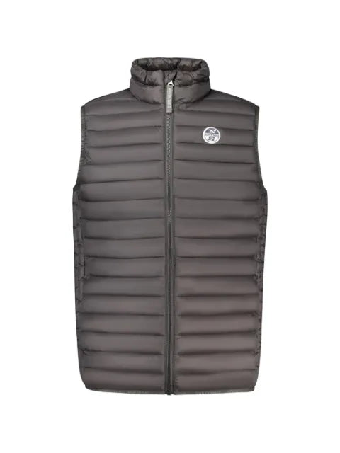 North Sails quilted-finish logo-patch gilet