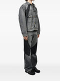 Dear BORO faded-effect boxy denim jacket