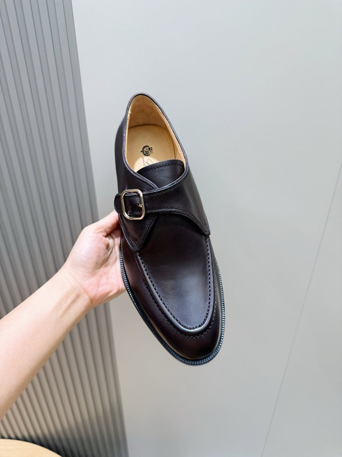 Loro Piana Suede Buckle Loafers